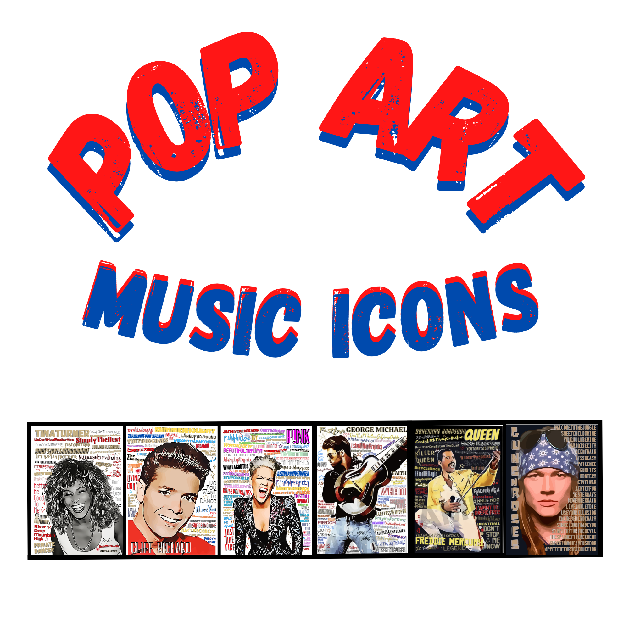 Music Pop Art – The Icons Collection