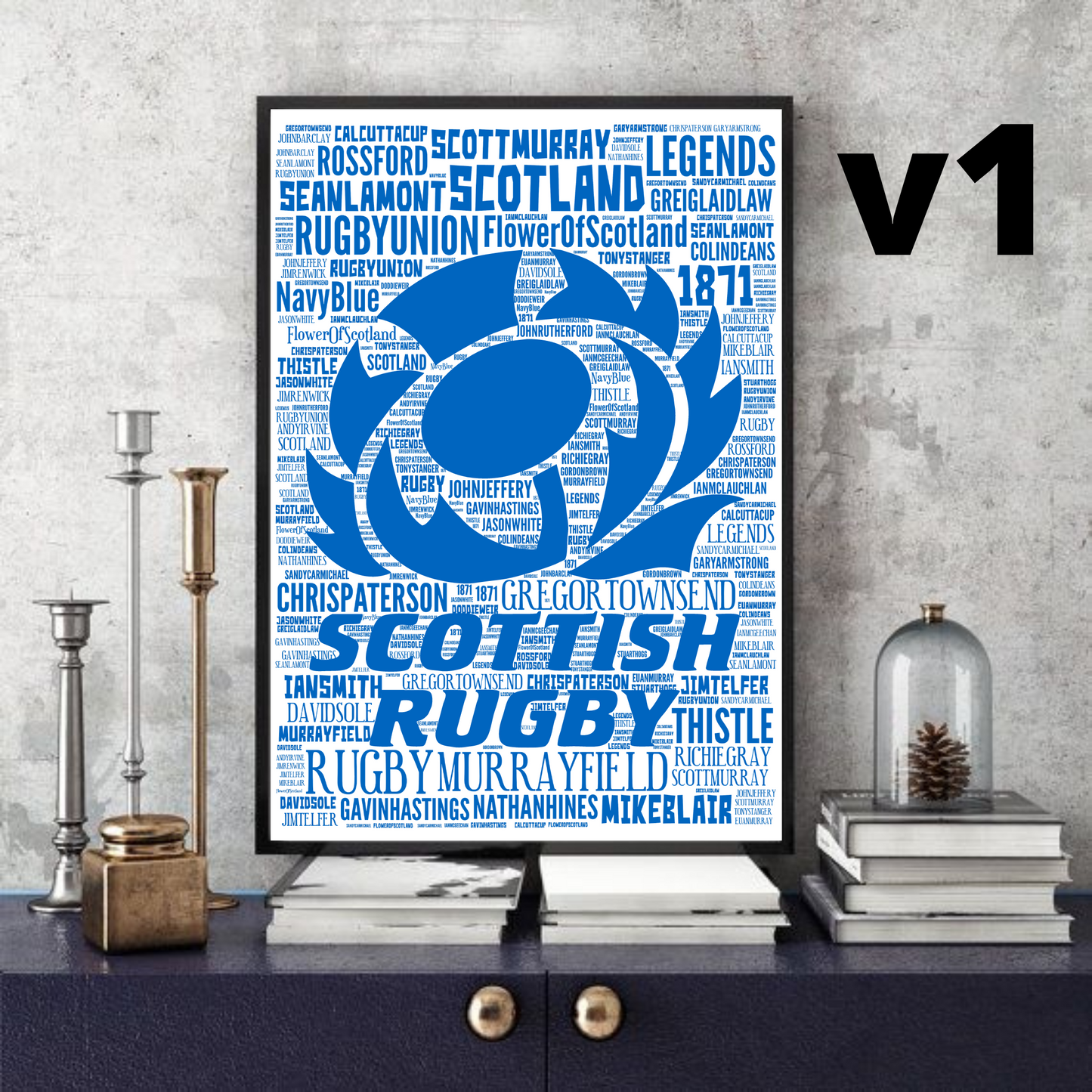 SCOTLAND RUGBY Legends (Multi options)