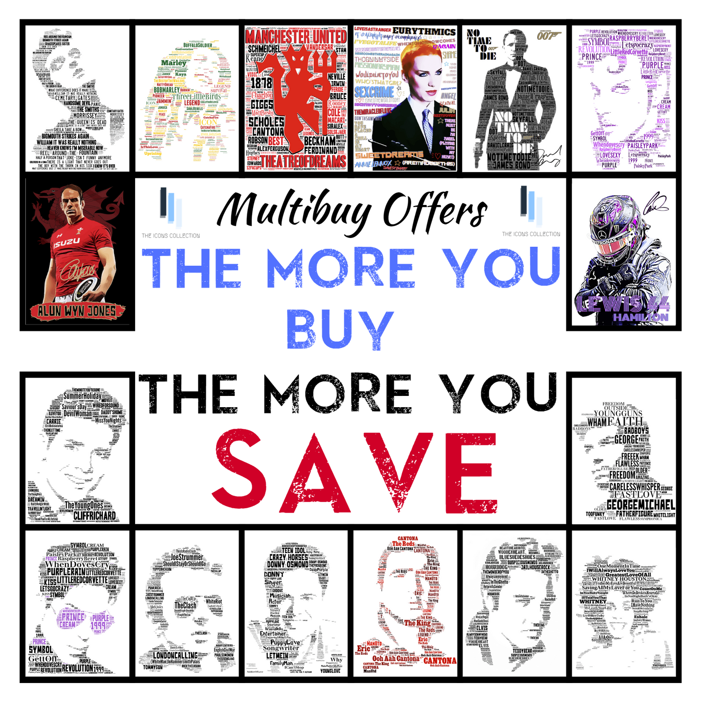MULTI-BUY PRINTS - SIZE A4 OFFERS #1 - #5