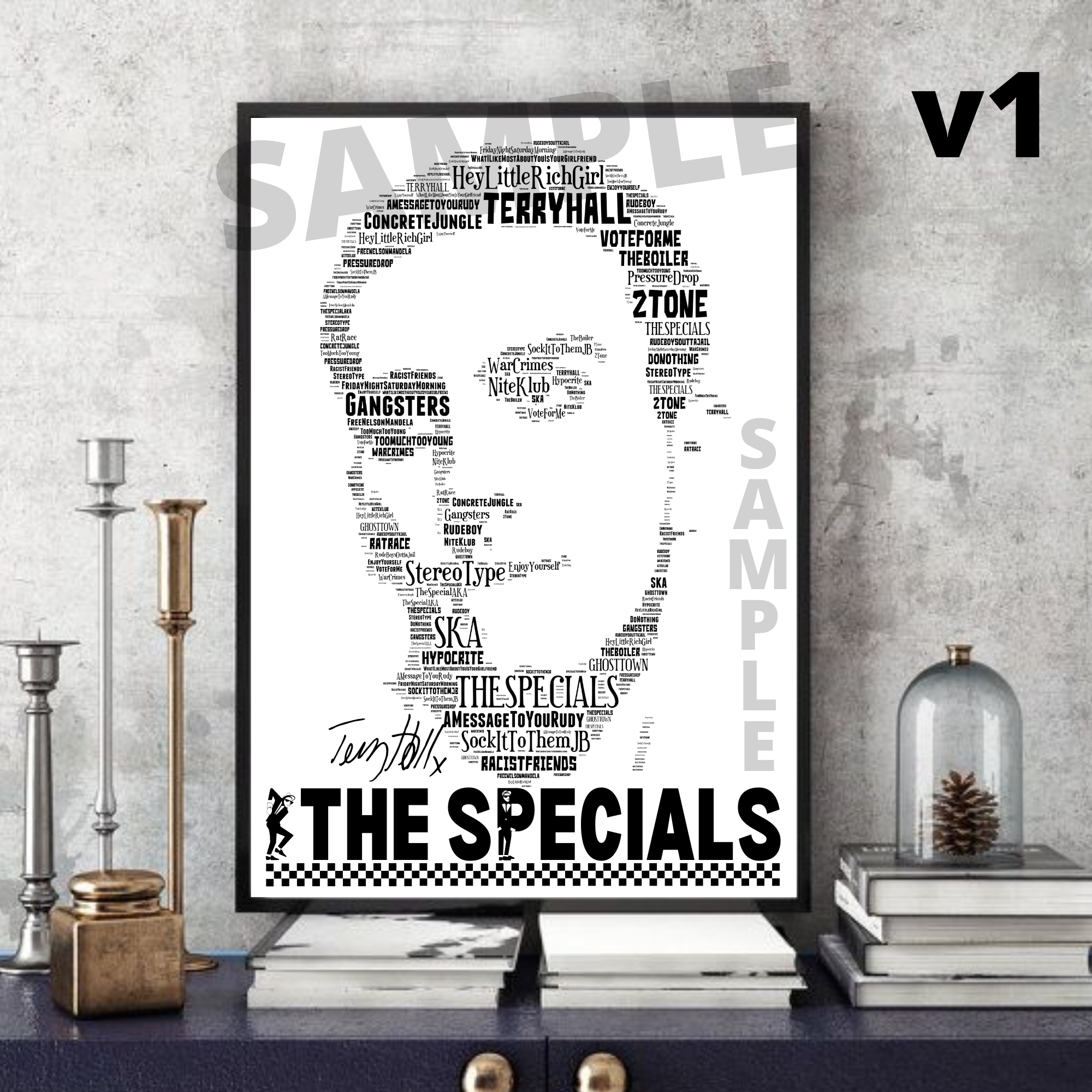 Terry Hall The Specials - A Portrait in songs - Memorabilia
