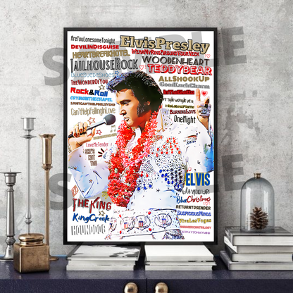 Elvis Presley Pop Art Memorabilia/Keepsake/Gift