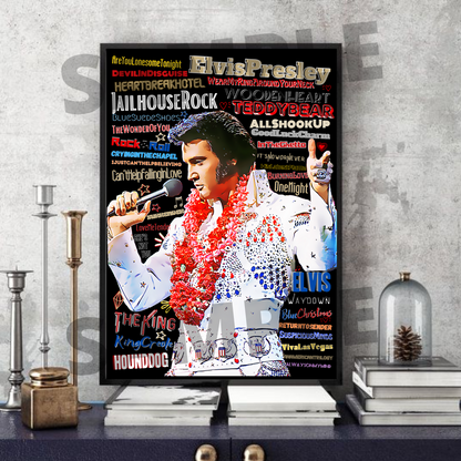 Elvis Presley Pop Art Memorabilia/Keepsake/Gift