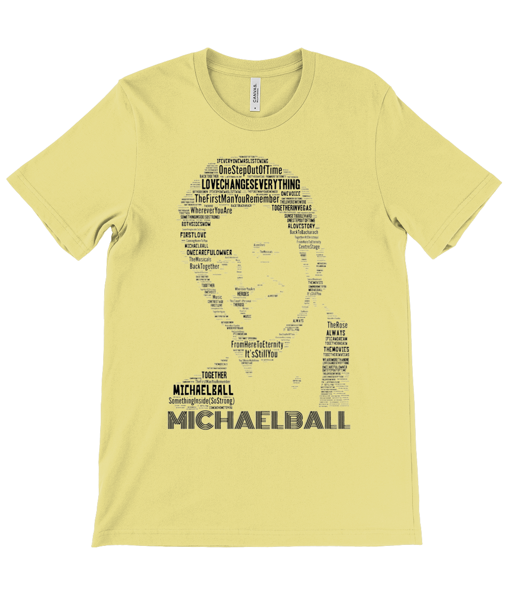Michael Ball A Portrait in songs / Premium Supersoft T Shirt