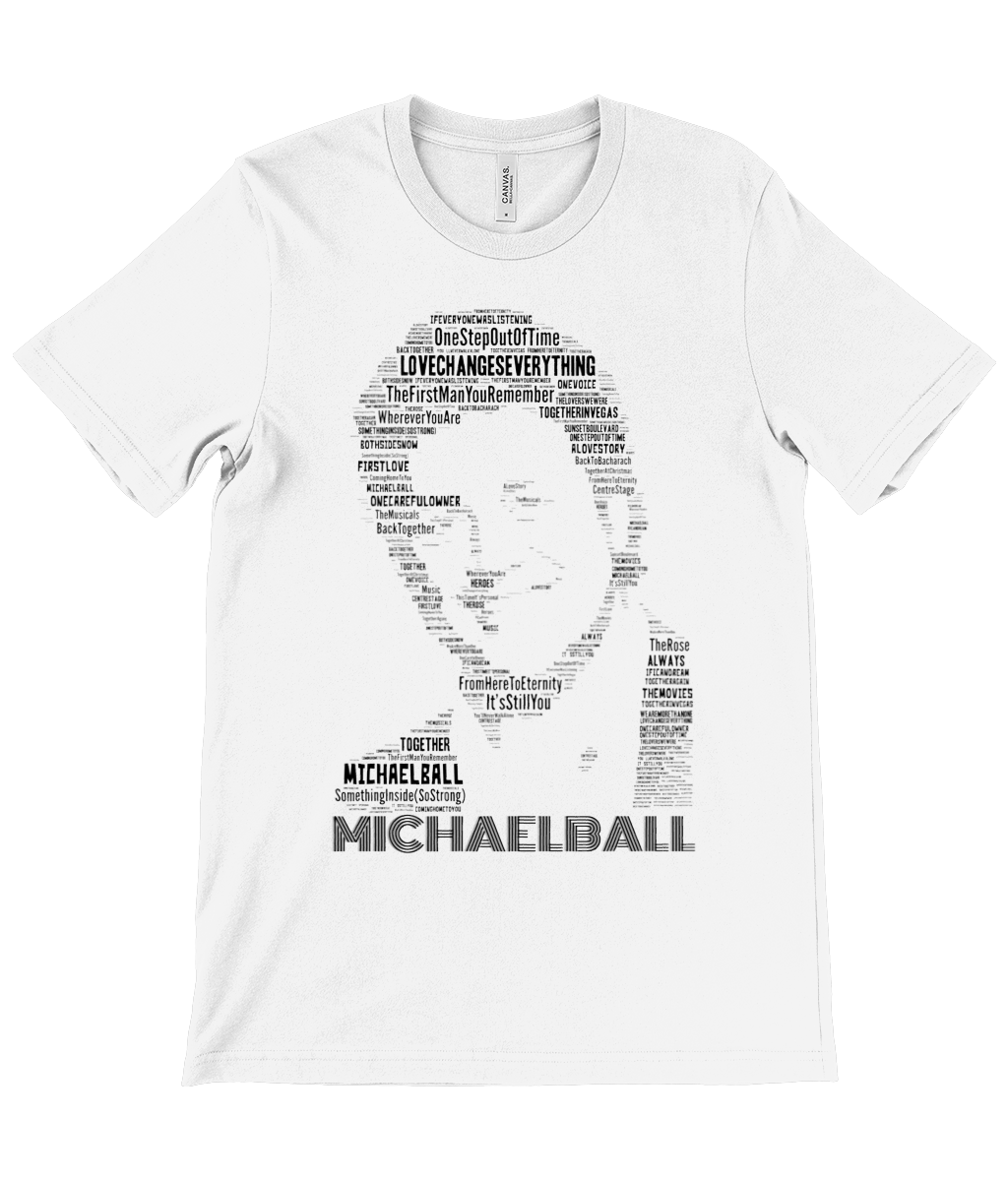 Michael Ball A Portrait in songs / Premium Supersoft T Shirt