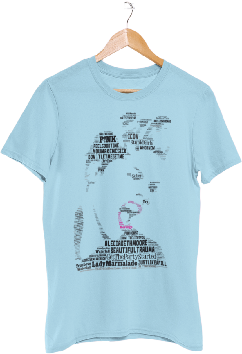 P!NK Tribute - Premium T Shirt (100% Supersoft Cotton) Cool Concert Tees