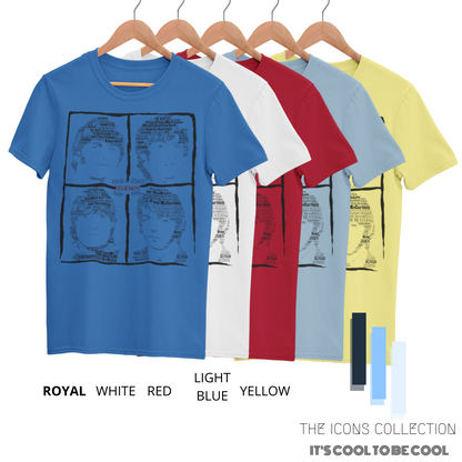 The Beatles Fab Four - Premium Unisex T Shirt - 100% Super soft cotton