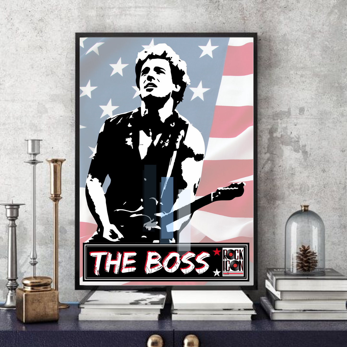 Bruce Springsteen/The Boss v4 - Pop Art