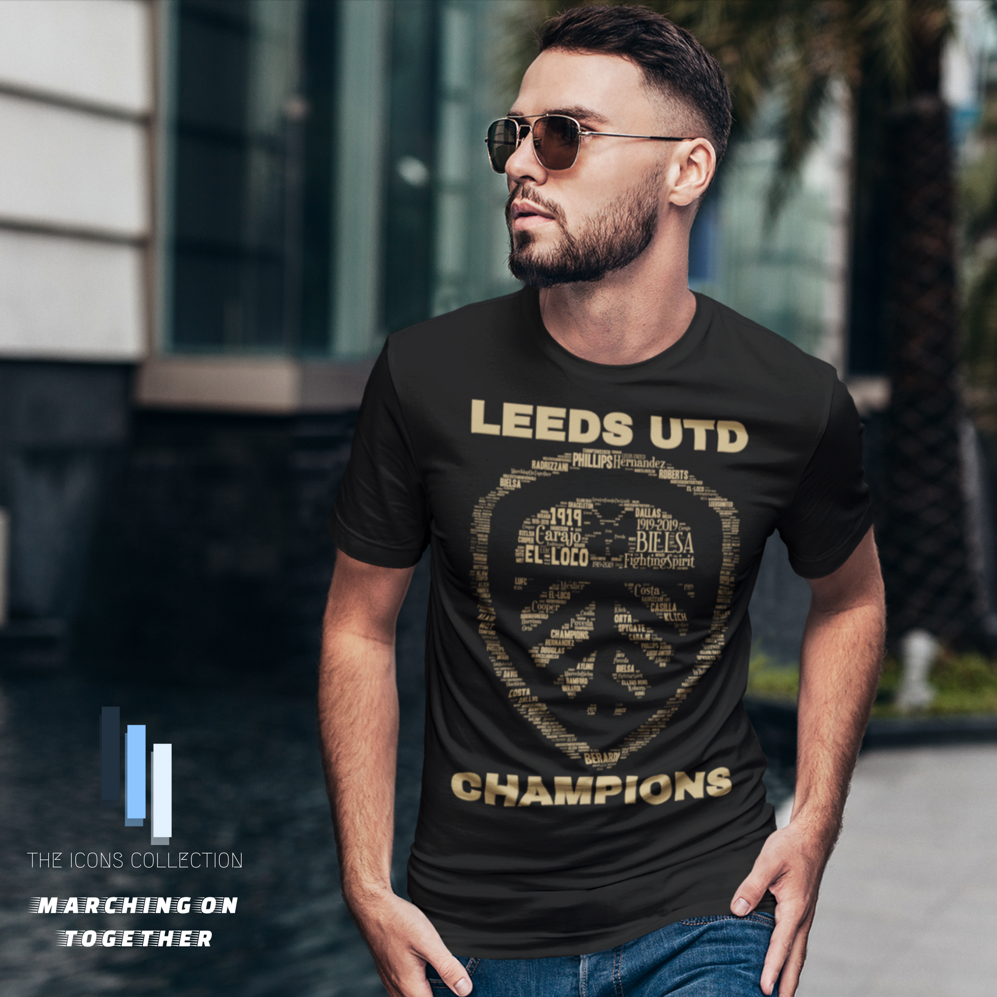 Leeds United Champions T shirt