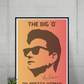 Roy Orbison / The Big 'O' Minimalist wall art (signed)