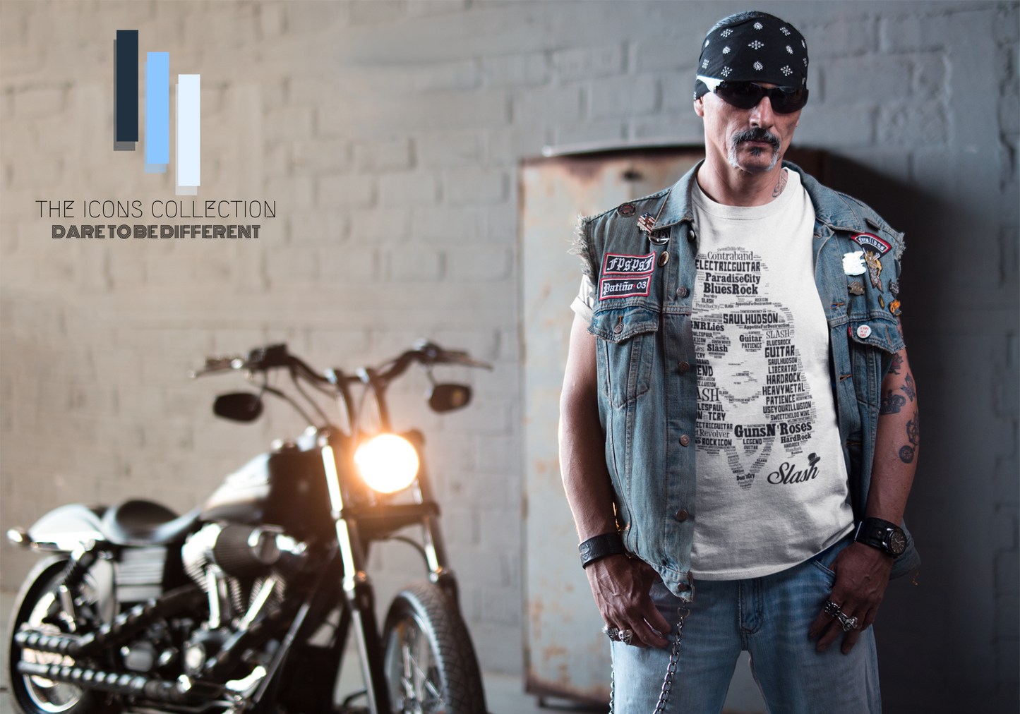 Slash / Guns n' Roses Tribute - Premium T Shirt (100% Supersoft Cotton) Cool Concert Tees