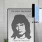 Freddie Mercury Legend Minimalist print (signed)