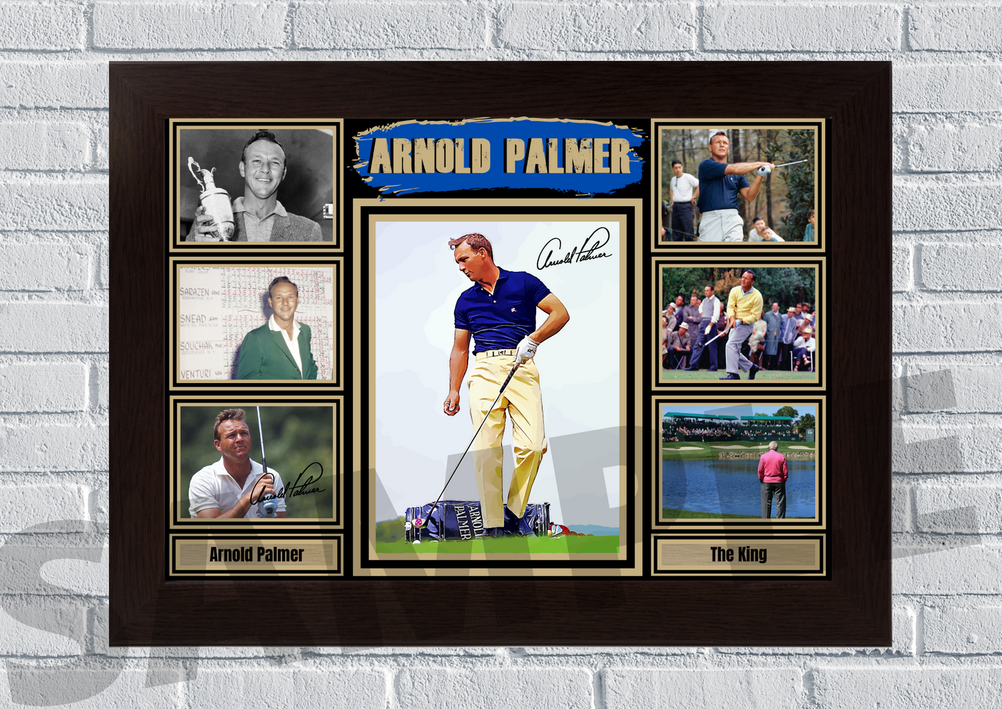 Arnold Palmer (Golf) #94 - Collectable/Gift/Memorabilia signed print