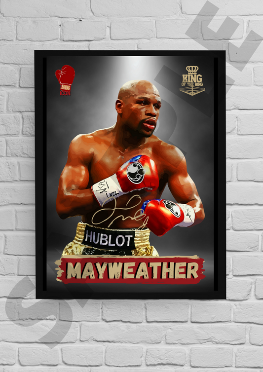 Floyd Mayweather memorabilia (Boxing) #109 - Signed print