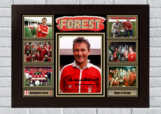 Nottingham Forest Kings of Europe Football Memorabilia/Collectable #105 - Signed