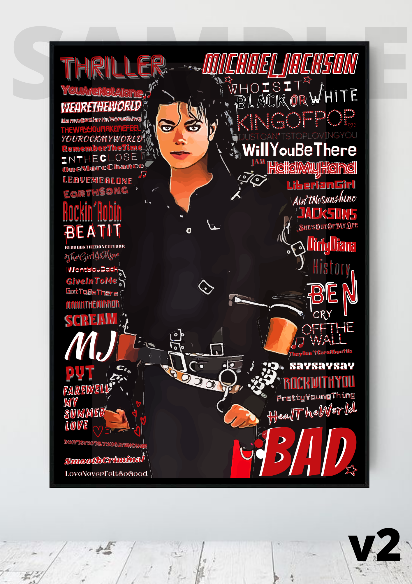 MJ Michael Jackrson king of pop - アート