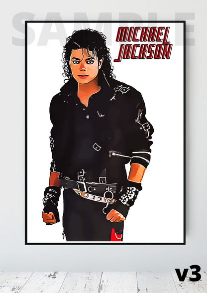 Michael Jackson - King of Pop Typography Pop Art Collectable/Gift/Memorabilia