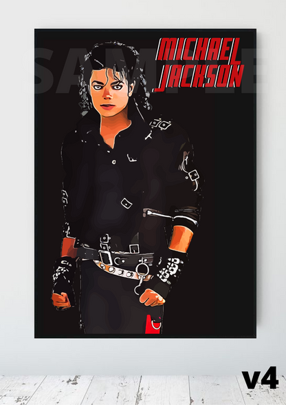 Michael Jackson - King of Pop Typography Pop Art Collectable/Gift/Memorabilia