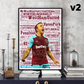 Mark Noble Football Art West Ham Utd A4/A3 Football/Memorabilia/Collectable/Gift signed
