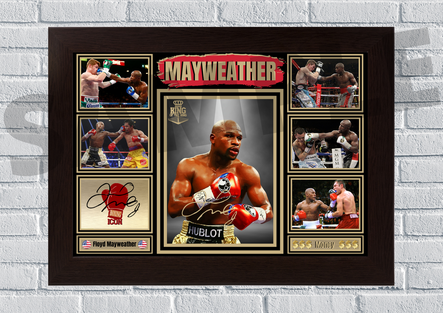 Floyd Mayweather memorabilia (Boxing) #108 - Signed print