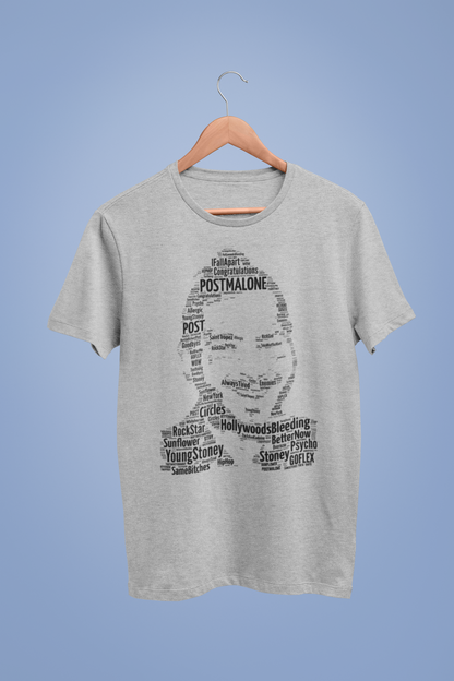 Post Malone Young Stoney tribute in songs / Premium Quality Supersoft T Shirt / Cool music tees
