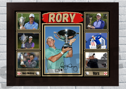 Rory Mcilroy (Golf) #91 - Collectible/Memorabilia/Print signed