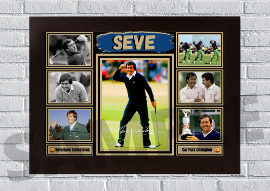 Severiano Ballesteros (Golf) #92 - Collectible/Memorabilia/Print signed