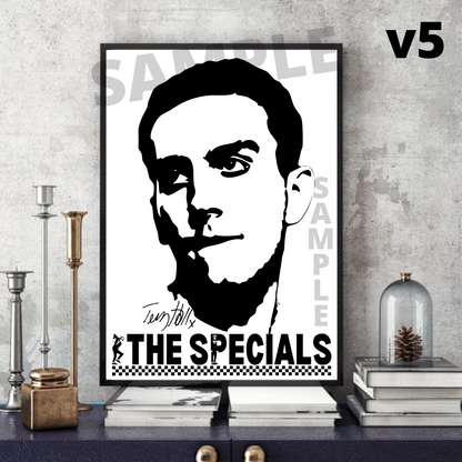 Terry Hall The Specials - A Portrait in songs - Memorabilia/Collectable/Signed