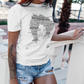 Whitney Houston in songs / Premium Unisex T Shirt